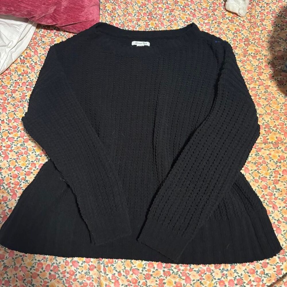 American-eagle Women's Black Jumper